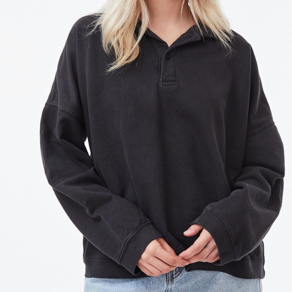 John Galt Jones Polo Sweatshirt - PacSun